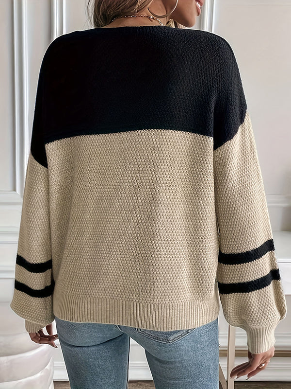 Vale Noelle Contrast Sweater