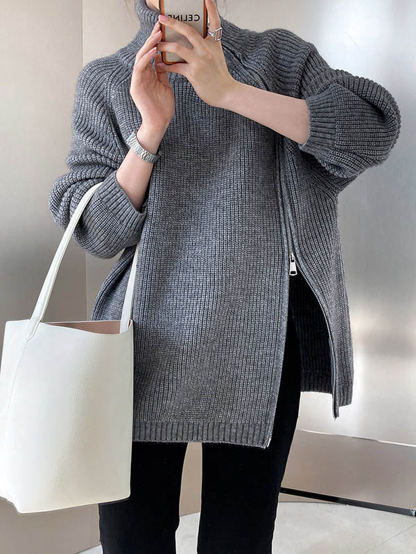 Vera Elodie Zip Sweater