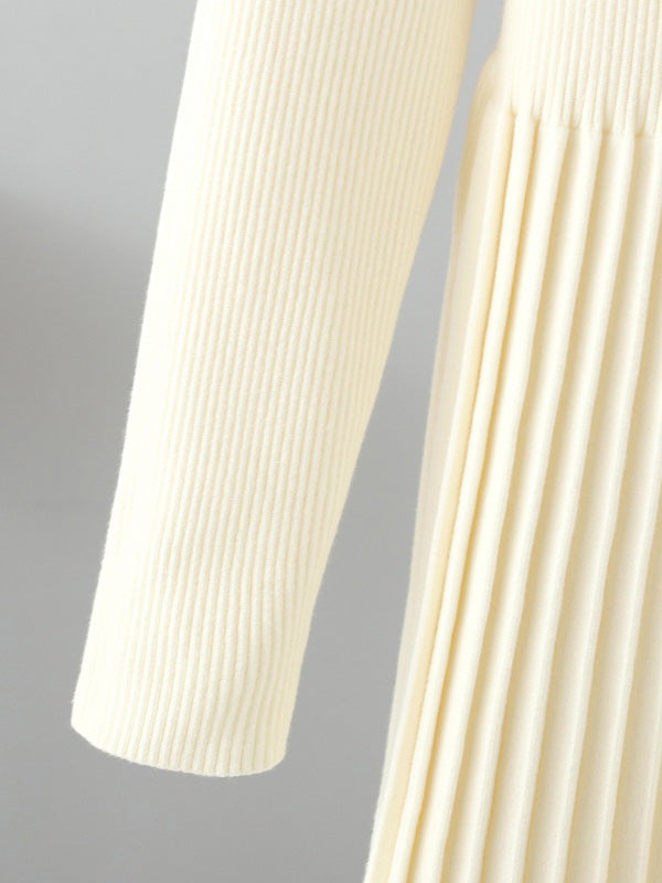 Vale Pleated Grace Sweater Dress