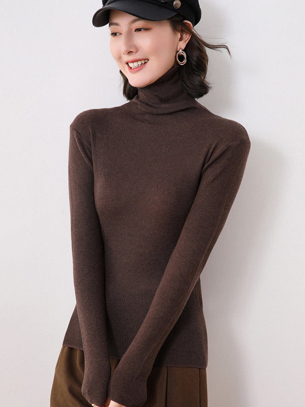 Vera Elin High-Neck Pullover