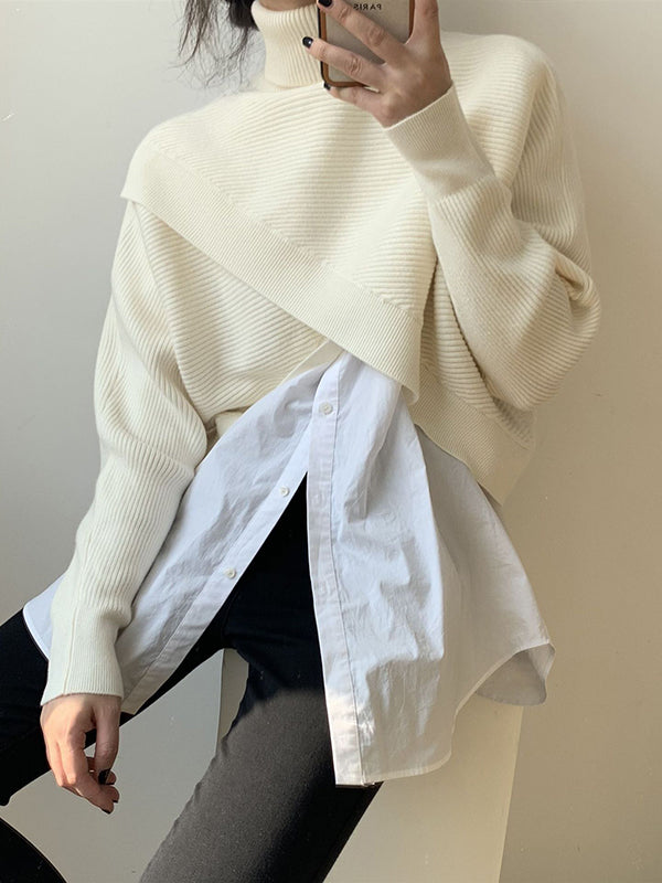 Vera Ardent Asymmetric Sweater