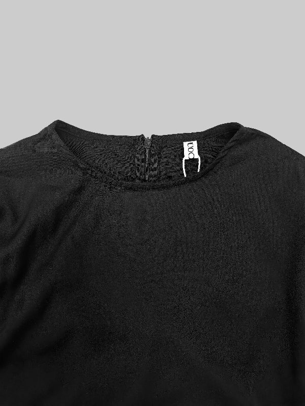 Vera Luxe High-Low Evening Dress