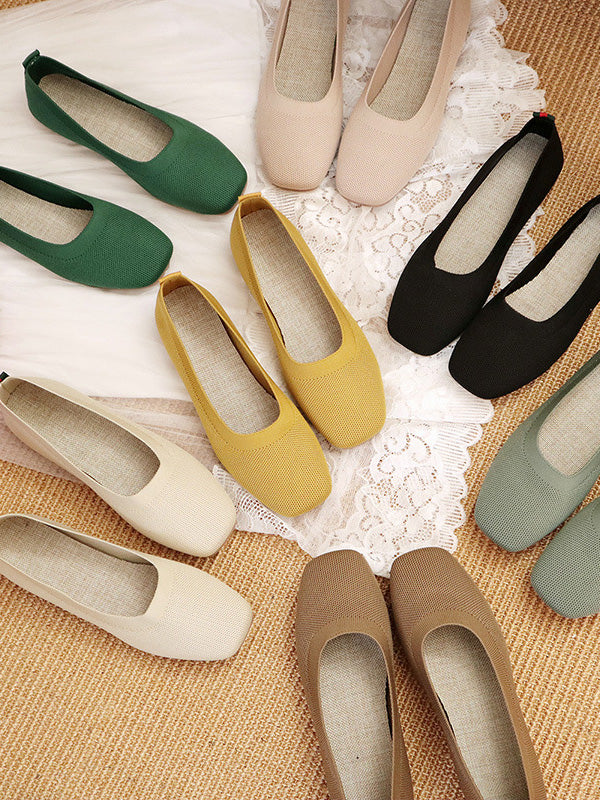Vera Lumi Knit Flats