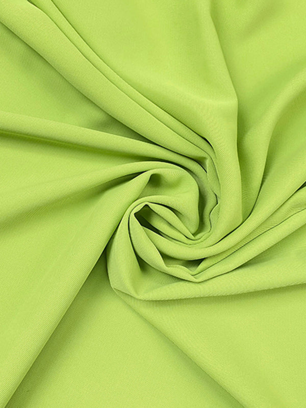 Batwing Sleeves Loose Hollow Solid Color Split-Joint Cold Shoulder Jumpsuits