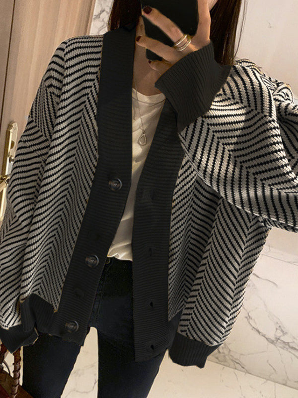 Vera Harmony Contrast Cardigan