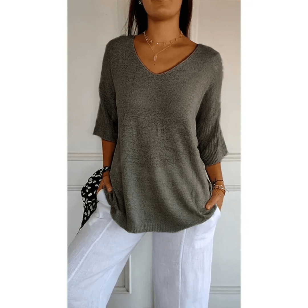 Vale Loraine V-Neck Blouse