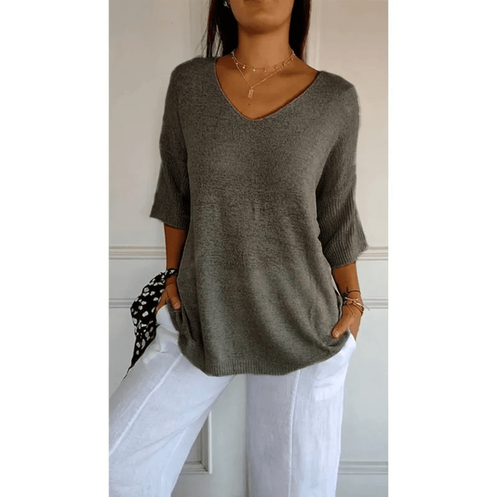 Vale Loraine V-Neck Blouse