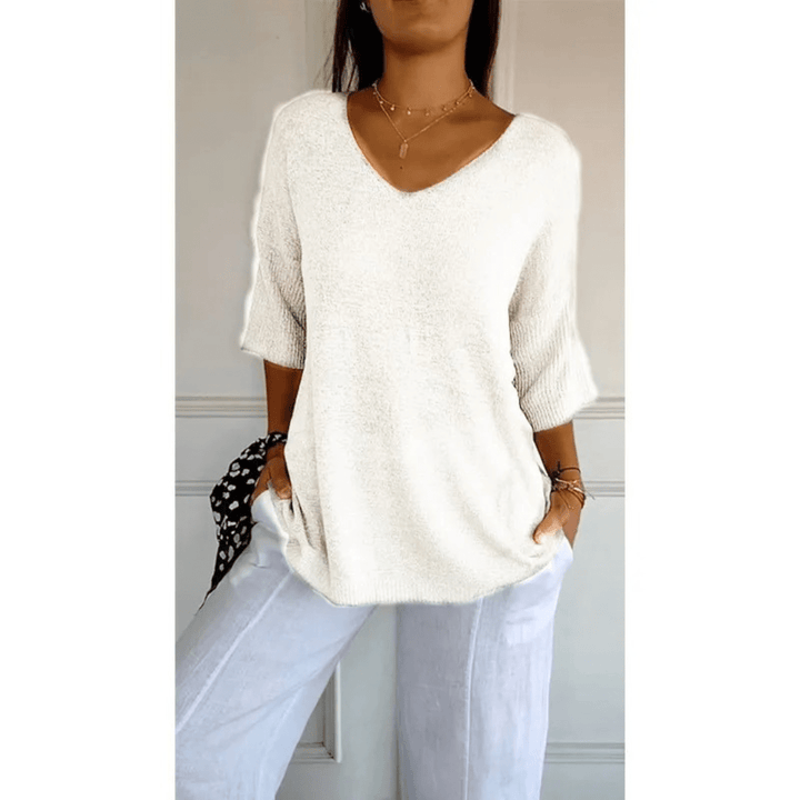 Vale Loraine V-Neck Blouse