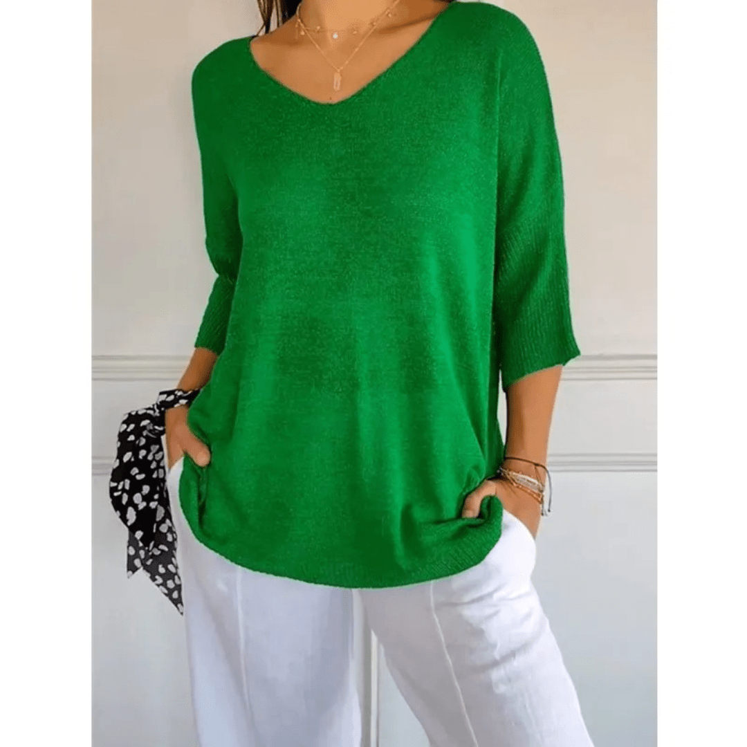 Vale Loraine V-Neck Blouse