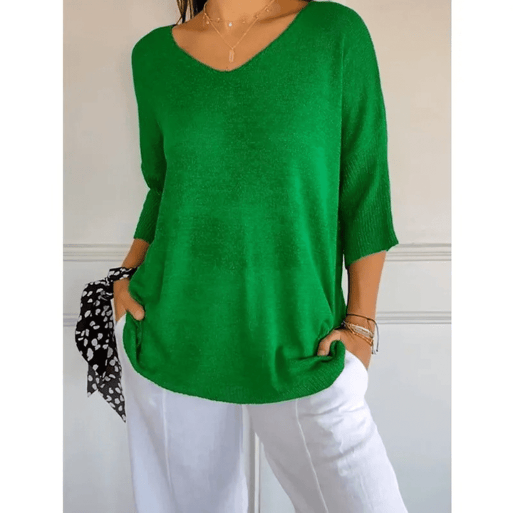 Vale Loraine V-Neck Blouse