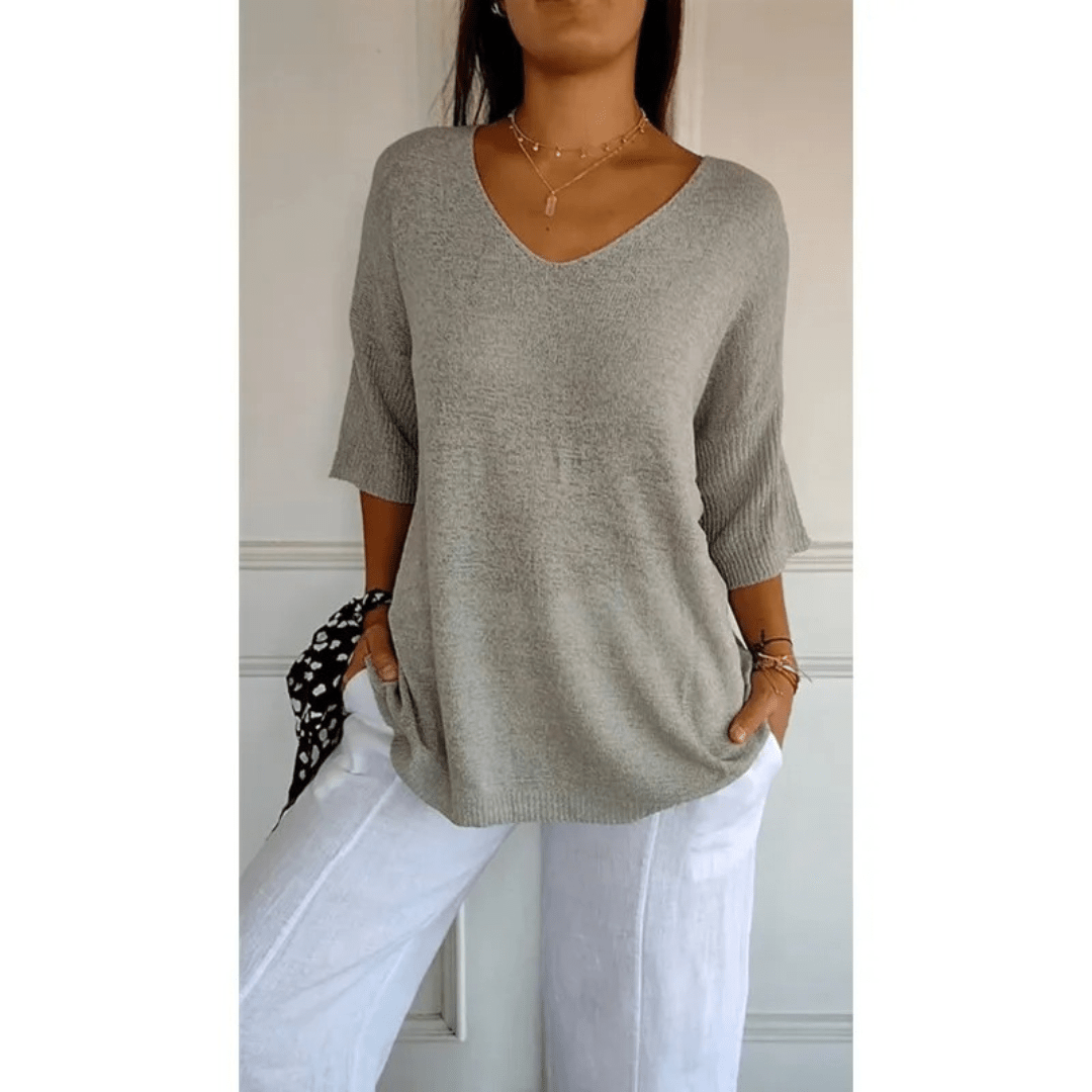 Vale Loraine V-Neck Blouse