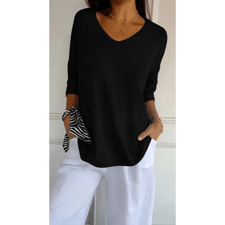 Vale Loraine V-Neck Blouse
