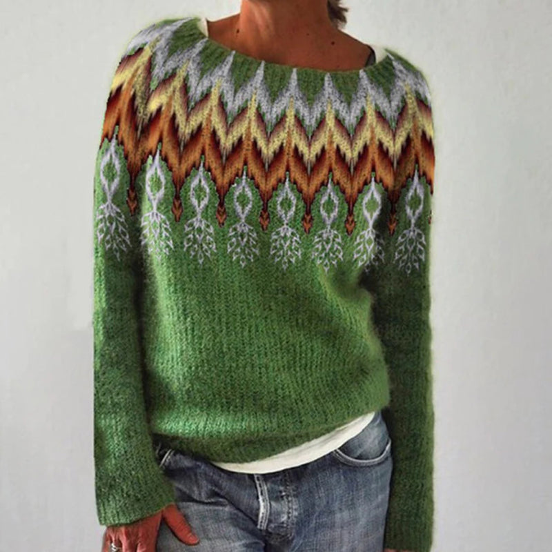 Anita™ | Patterned Knit Sweater