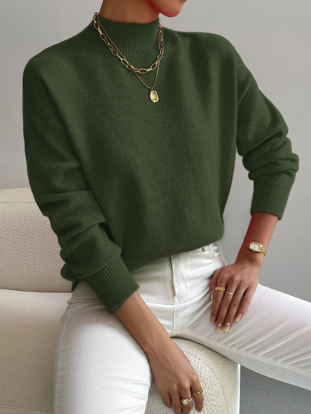 Vera® – Elegant Turtleneck Sweater