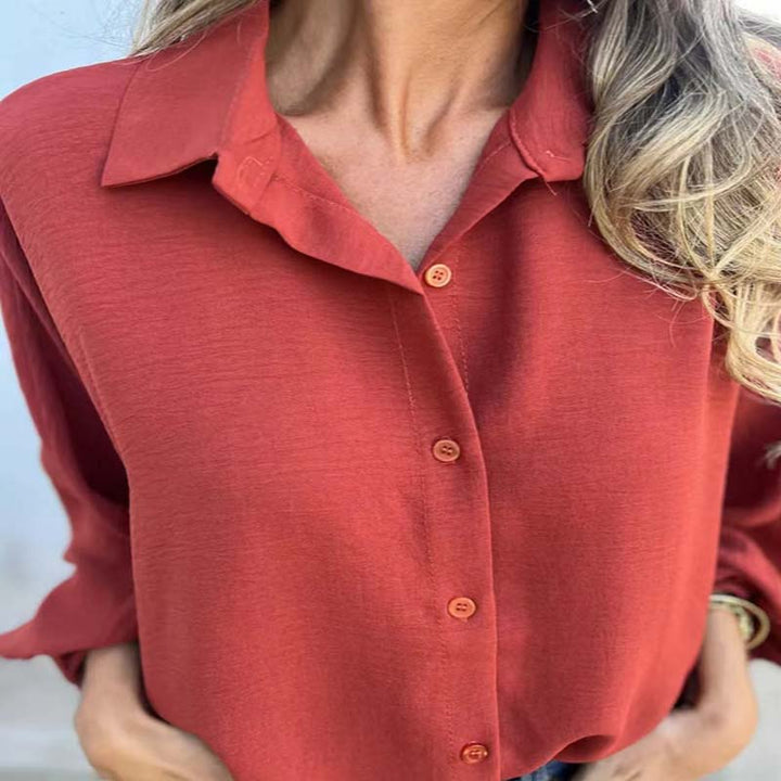 Vera® –  Chic Button-Up Blouse