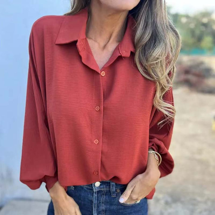 Vera® –  Chic Button-Up Blouse