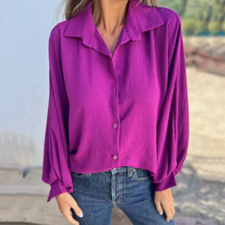 Vera® –  Chic Button-Up Blouse
