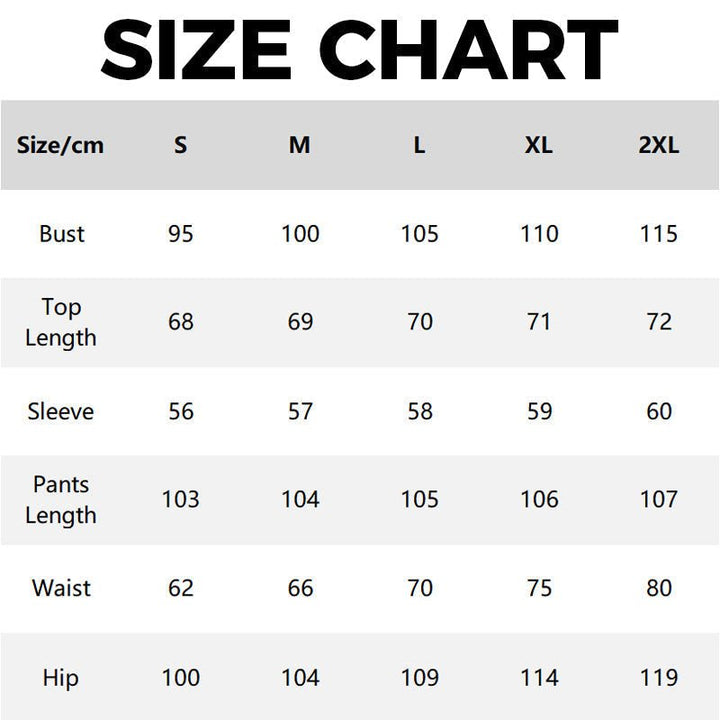 Sunday Flow – Two - Piece Loungewear Set - E - moda