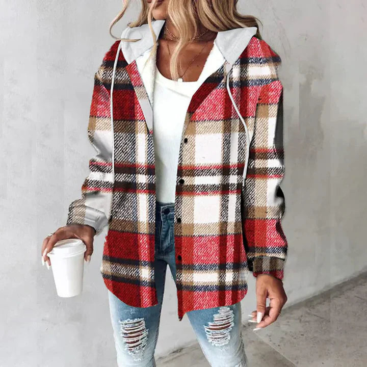 Vera® – Isabelle Cozy Plaid Jacket