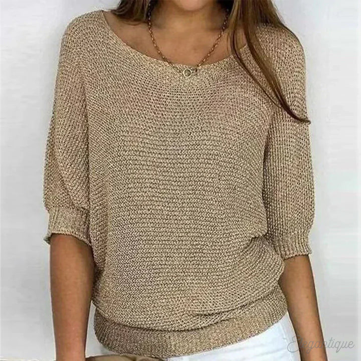 Vale® – Elegant Knit Sweater