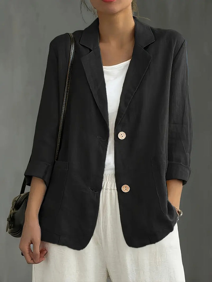 Vale® – Clara Signature Cotton Blazer